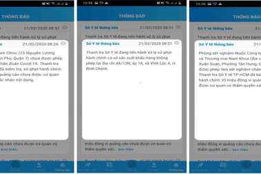 “Bêu tên” cơ sở y tế sai phạm qua tin nhắn điện thoại