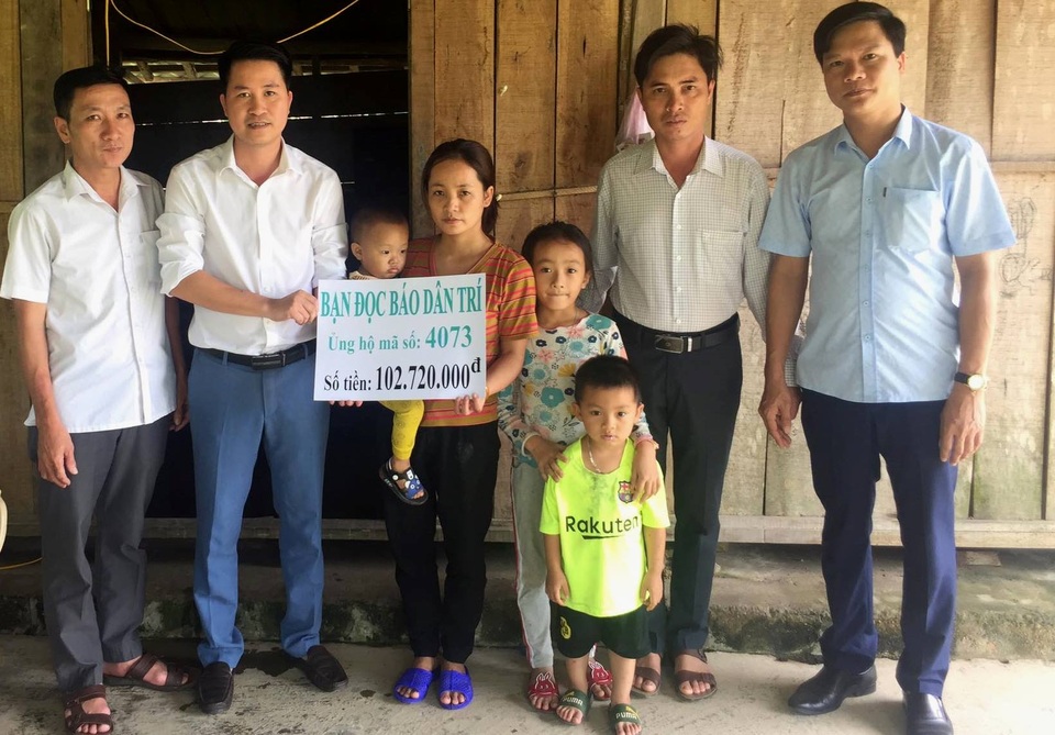 Ba đứa trẻ cầu xin sự sống cho cha được bạn đọc giúp đỡ hơn 100 triệu đồng - 5 Ba đứa trẻ cầu xin sự sống cho cha được bạn đọc giúp đỡ hơn 100 triệu đồng - 5