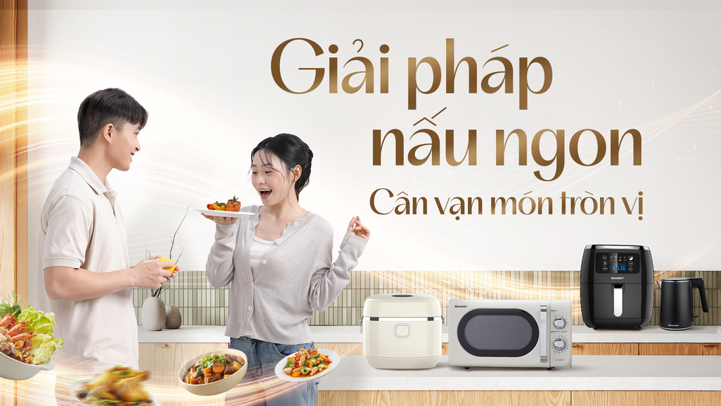 シャープなキッチンセット:料理が義務ではなく、毎日の楽しみになるとき - 2 Trọn bộ bếp Sharp: Khi bếp núc không còn là nghĩa vụ, mà là niềm vui mỗi ngày - 2