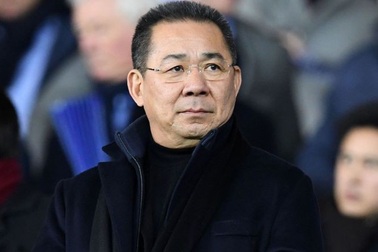 Thế giới bóng đá tiếc thương ông chủ Leicester sau vụ tai nạn máy bay