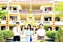 54 học sinh đi thi, 51 em đoạt giải Olympic 30/4