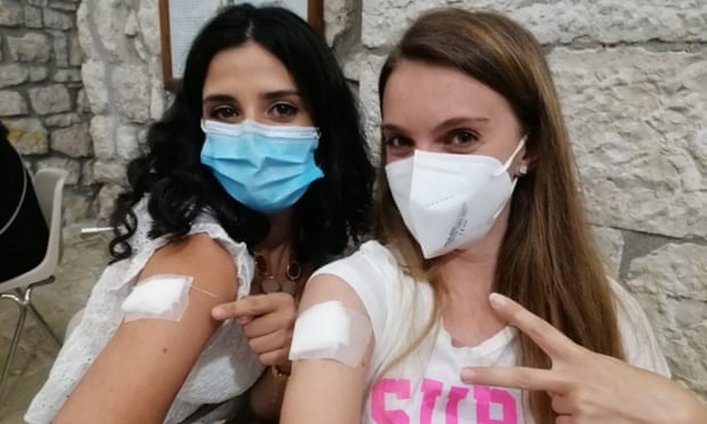 Thị trấn nhỏ có tỷ lệ tiêm chủng vaccine Covid-19 đạt 104% - 1 Thị trấn nhỏ có tỷ lệ tiêm chủng vaccine Covid-19 đạt 104% - 1