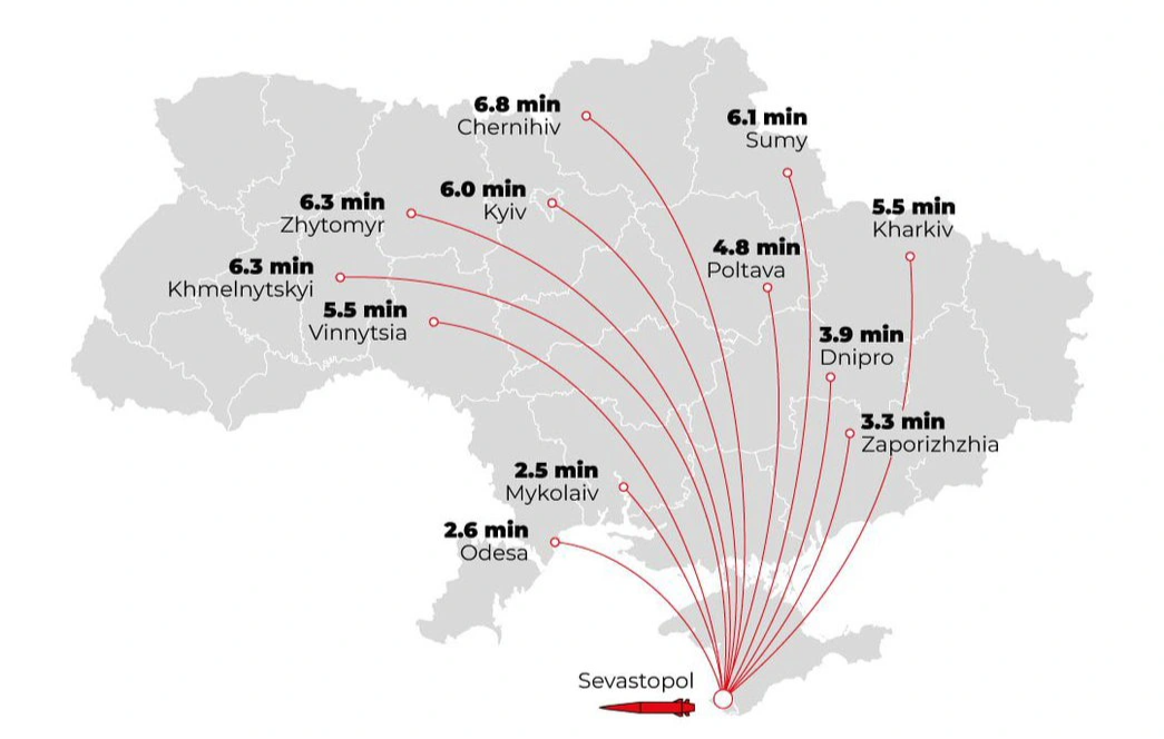 View - Vũ khí "không thể cản phá" của Nga có thể bay khắp Ukraine trong vài phút | Báo Dân trí