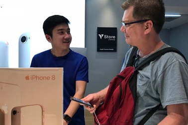 iPhone 8 và iPhone 8+ chính thức mở bán tại Vstore (Viễn Thông A)