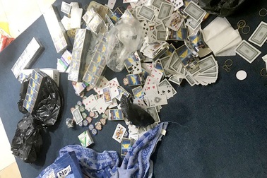 Sòng bạc "khủng" trong căn hộ chung cư của người phụ nữ U60