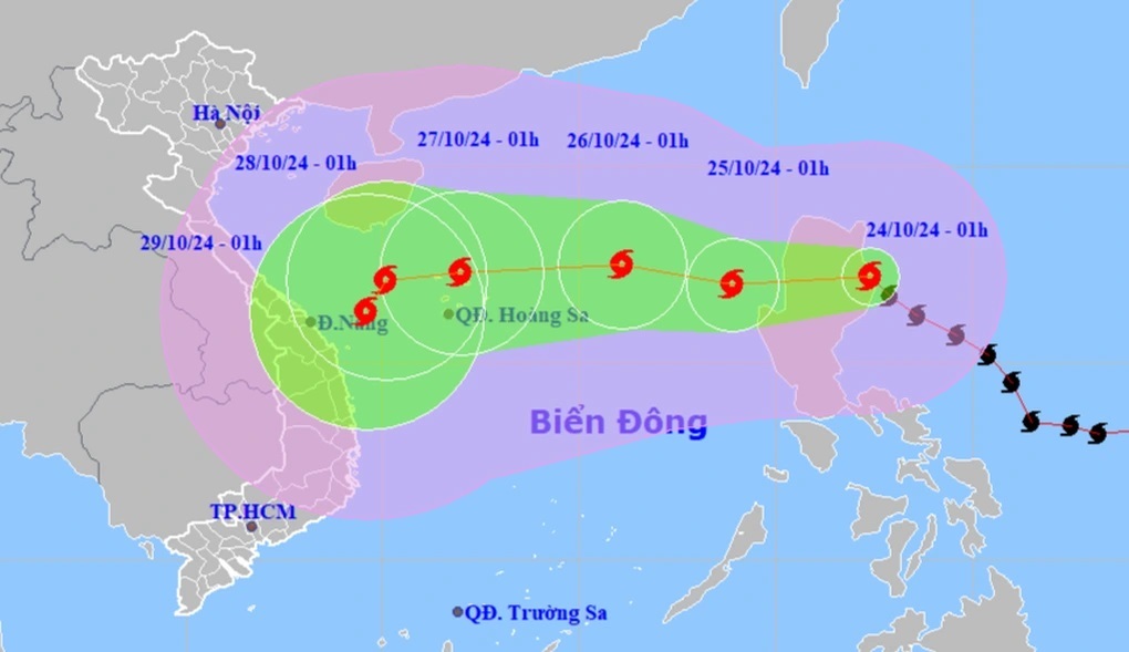 Cục Hàng không yêu cầu toàn ngành cảnh giác với bão Trà Mi - 1