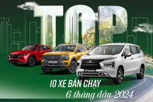 Loạt xe bán chạy nhất nửa đầu năm 2024: Xpander và Ranger tranh số 1