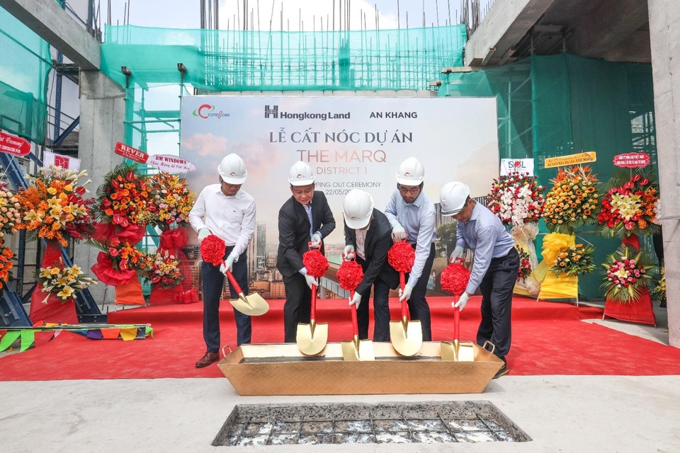 Cất nóc dự án căn hộ hạng sang The Marq tại quận 1 - 1 Cất nóc dự án căn hộ hạng sang The Marq tại quận 1 - 1