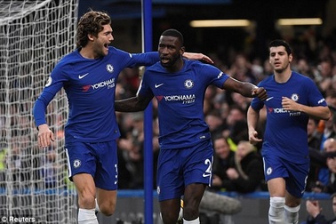 Chelsea 5-0 Stoke: Đội khách sớm đầu hàng