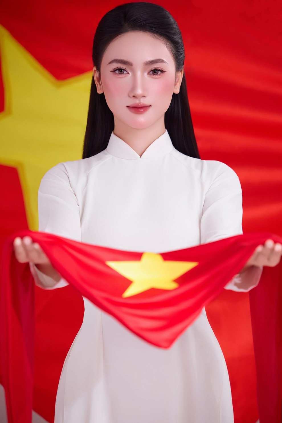 Á khôi người Dao gây sốt với bộ ảnh lấy cảm hứng từ “Mưa đỏ” - 6 Á khôi người Dao gây sốt với bộ ảnh lấy cảm hứng từ “Mưa đỏ” - 6