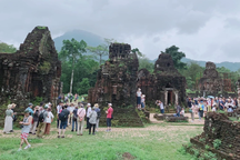 Du khách tham quan Mỹ Sơn tăng hơn gấp 3 lần