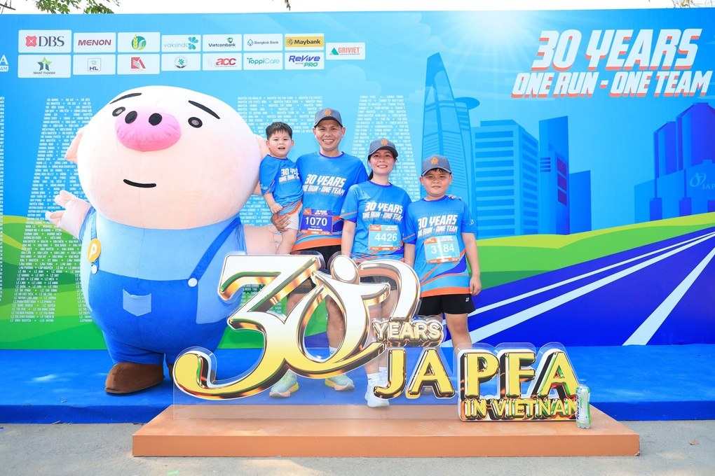 Japfa Việt Nam tổ chức giải chạy “30 Years: One Run - One Team” - 3 Japfa Việt Nam tổ chức giải chạy “30 Years: One Run - One Team” - 3
