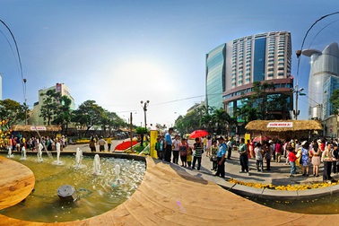 360 độ panorama Sài Gòn đón Tết Tân Mão