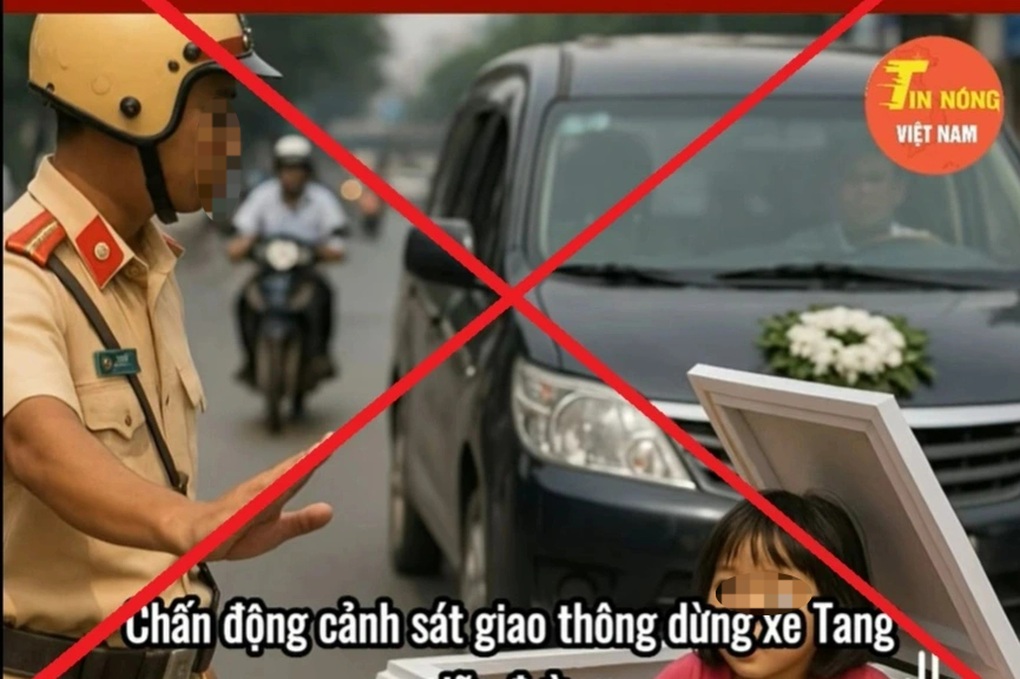 Video CSGT dừng xe tang, bé gái chui ra từ quan tài hoàn toàn sai sự thật - 1 Video CSGT dừng xe tang, bé gái chui ra từ quan tài hoàn toàn sai sự thật - 1