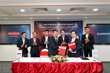 Dai-ichi Life Việt Nam và Garmin hợp tác vì sức khỏe và hạnh phúc của người Việt