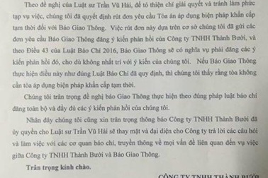 Báo Giao thông: Quyết định áp dụng biện pháp khẩn cấp đã gây hậu quả...