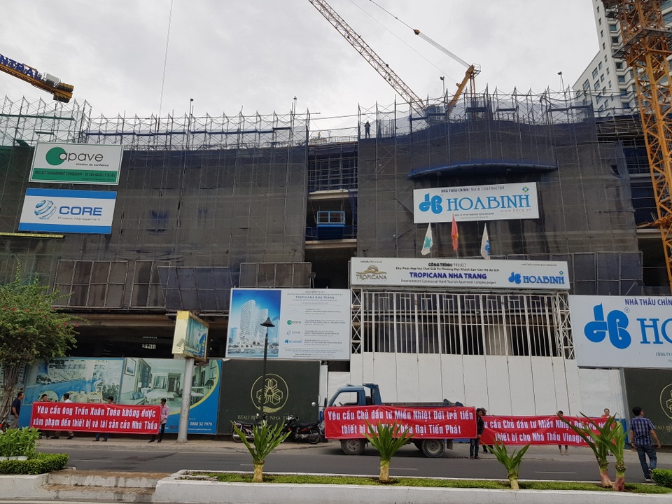 Nhà thầu Central tại “siêu” dự án Tropicana Nha Trang kêu cứu! - 2 Nhà thầu Central tại “siêu” dự án Tropicana Nha Trang kêu cứu! - 2