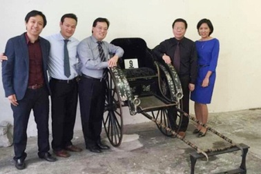Chiếc xe kéo vua Thành Thái sắp được đưa từ Pháp về Việt Nam