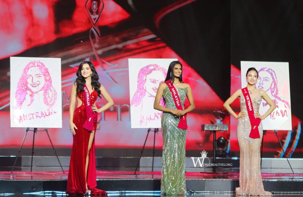 Họa sĩ Phạm Hồng Minh phù phép biến hóa ra top 3 Miss Charm 2024 - 2 Họa sĩ Phạm Hồng Minh phù phép biến hóa ra top 3 Miss Charm 2024 - 2