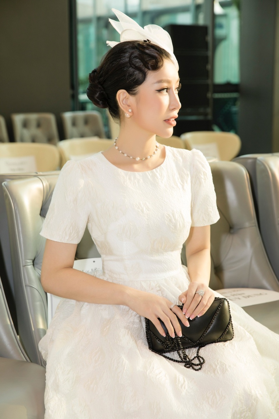 Hoa hậu Lam Cúc rạng ngời dự show thời trang - 9 Hoa hậu Lam Cúc rạng ngời dự show thời trang - 9
