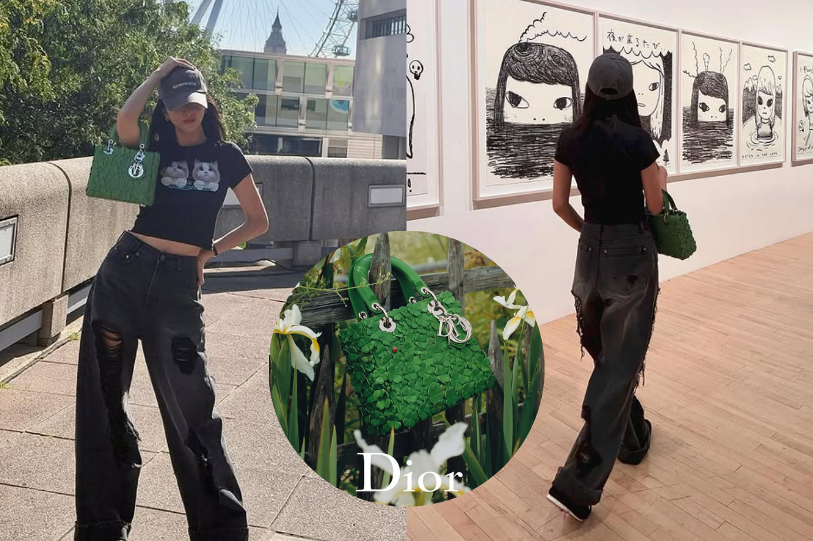 Jisoo gây sốt khi xách túi Dior may mắn được mở bán vào... năm sau - 1