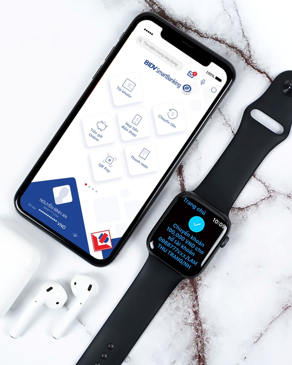 Trải nghiệm ngân hàng của tương lai, ứng dụng BIDV trên Apple Watch - 1 Trải nghiệm ngân hàng của tương lai, ứng dụng BIDV trên Apple Watch - 1