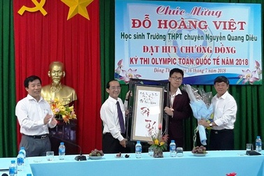 Lần đầu tiên, Đồng Tháp có học sinh đạt giải cao ở đấu trường Toán quốc tế
