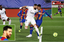 Real Madrid 2-1 Barcelona: Nỗi thất vọng Messi