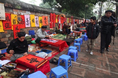 Phố ông Đồ - Nơi ngập tràn sắc xuân