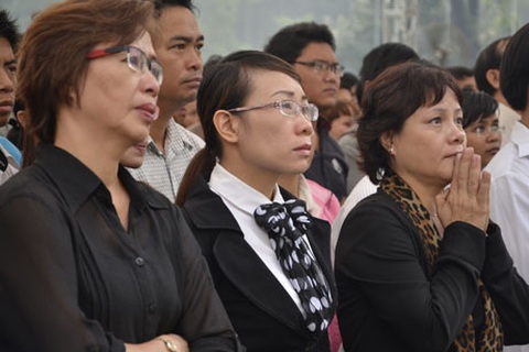 Lễ truy điệu Đại tướng Võ Nguyên Giáp tại TPHCM