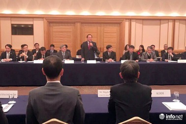 Bộ trưởng Trương Minh Tuấn tham dự Diễn đàn Doanh nghiệp ICT Nhật Bản - Việt Nam