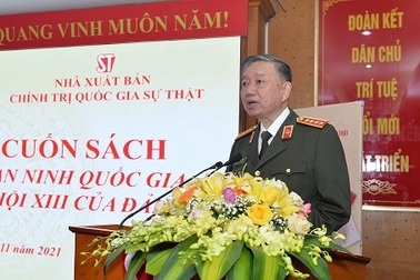 Bộ trưởng Công an chủ biên cuốn sách về an ninh quốc gia