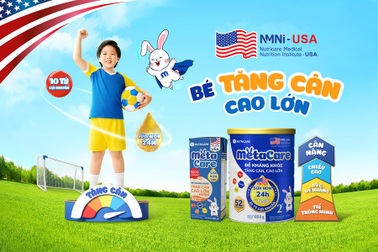 Metacare 2+ mới tăng cường đề kháng cho trẻ phát triển toàn diện