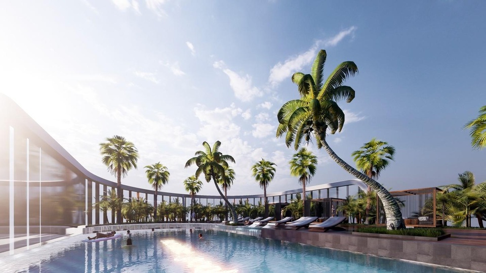 Tổ hợp 16 hồ bơi rộng 4.000 m2 tại dự án “homes resort” ven công viên Mũi Đèn Đỏ Quận 7 - 7 Tổ hợp 16 hồ bơi rộng 4.000 m2 tại dự án “homes resort” ven công viên Mũi Đèn Đỏ Quận 7 - 7