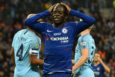 Chelsea không có Kante ở trận chung kết Europa League