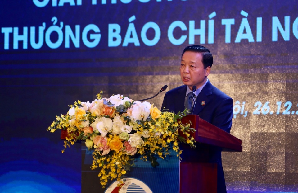 Báo Dân trí đoạt giải C báo chí viết về môi trường - 1 Báo Dân trí đoạt giải C báo chí viết về môi trường - 1