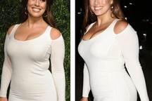 Ashley Graham khoe dáng nảy nở