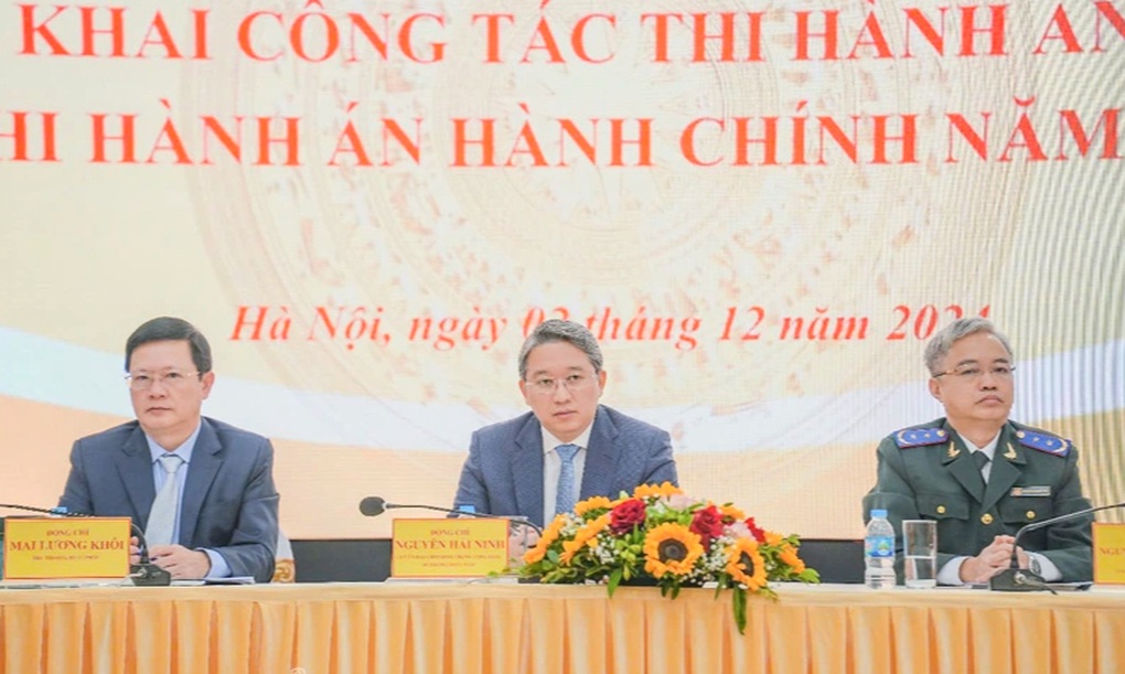 Bộ trưởng Tư pháp: Thi hành án đạt kết quả cao nhất từ trước tới nay - 2 Bộ trưởng Tư pháp: Thi hành án đạt kết quả cao nhất từ trước tới nay - 2