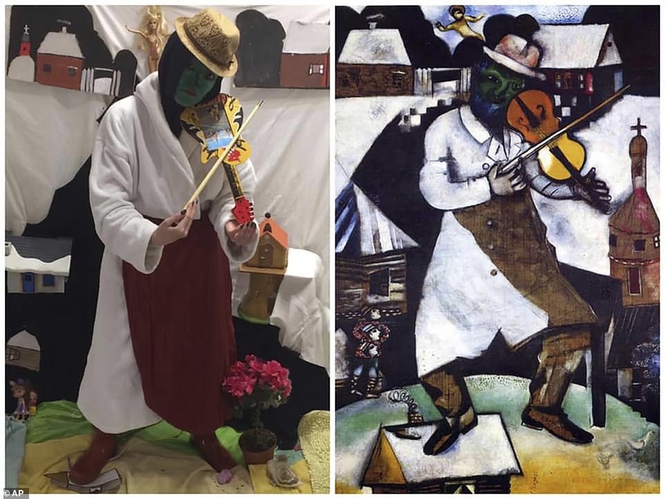 Thán phục những màn biến tấu với “siêu phẩm hội họa” - 7 Thán phục những màn biến tấu với “siêu phẩm hội họa” - 7
