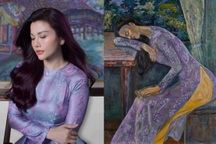 Nữ họa sĩ Việt xinh đẹp được chọn trưng bày tranh tại bảo tàng Anh, là ai?