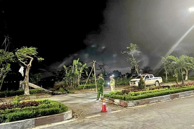 Nguyên chủ tịch xã tử vong do vướng dây cáp vắt ngang đường