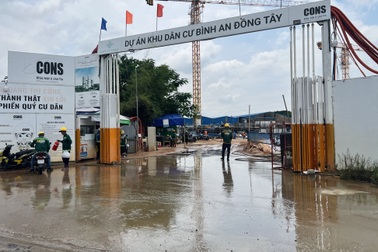 Bcons thừa nhận việc thi công chung cư Bình An Đông Tây gây hư hỏng nhà dân ở TPHCM