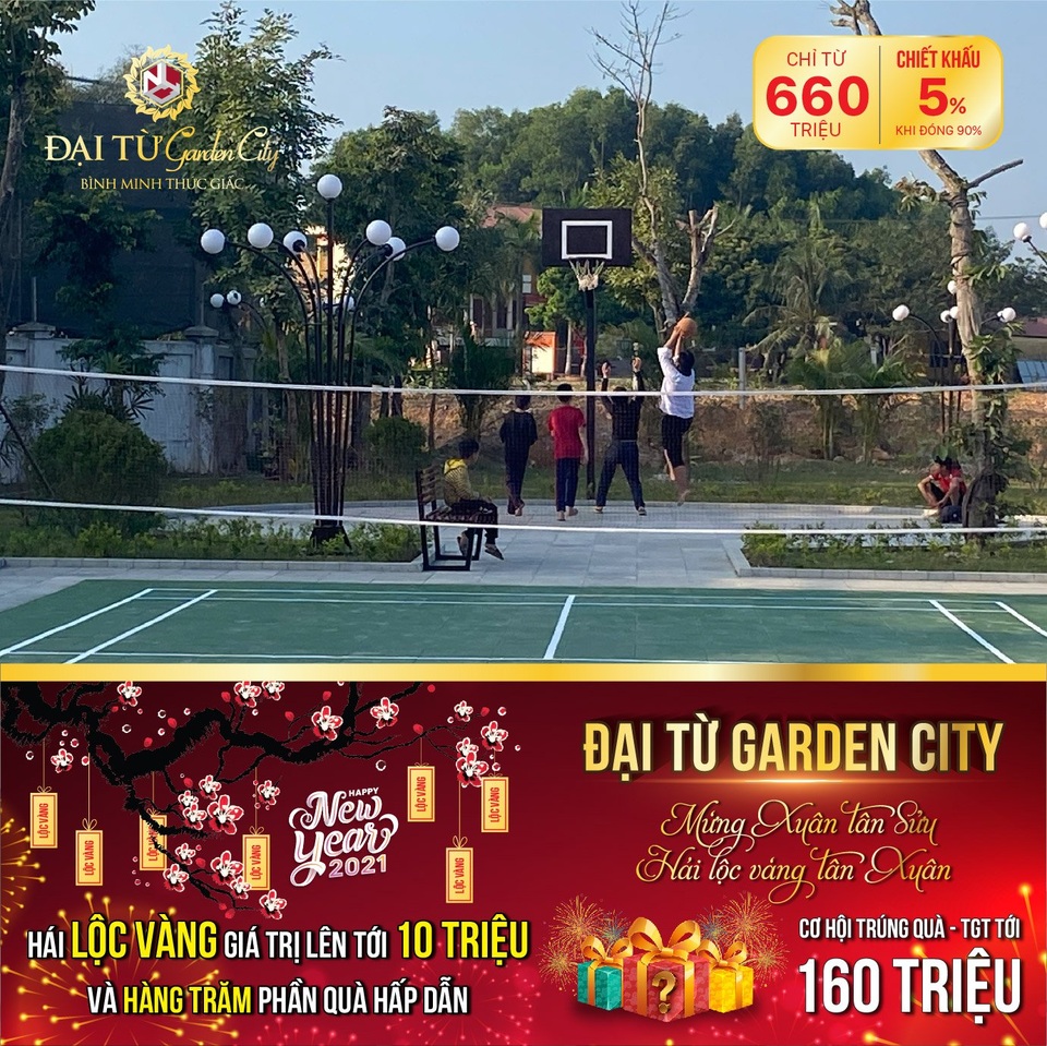 Đại Từ Garden City: Đầu năm mua đất, cất nhà ngay, đón vận may, Xuân Tân Sửu - 1 Đại Từ Garden City: Đầu năm mua đất, cất nhà ngay, đón vận may, Xuân Tân Sửu - 1