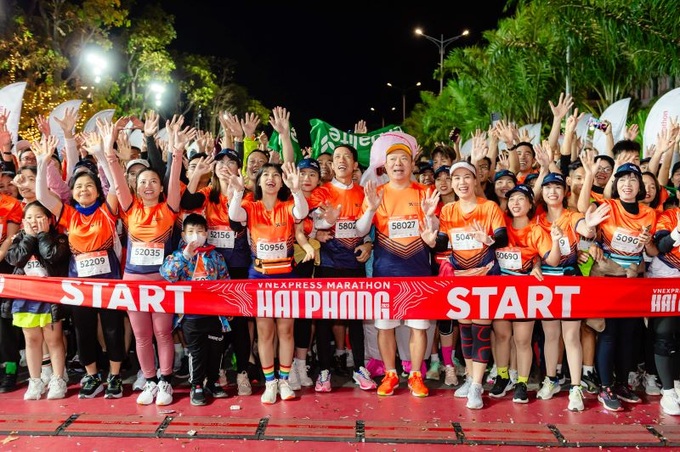Nhiều thành viên độc lập và nhân viên Herbalife Việt Nam tham gia giải chạy VnExpress Marathon Hải Phòng 2023