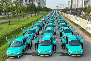 600 taxi không khói, không tiếng động cơ bắt đầu vận hành tại TPHCM