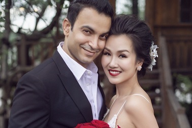 Võ Hạ Trâm tiết lộ ông xã người Ấn Độ đang học tiếng Việt