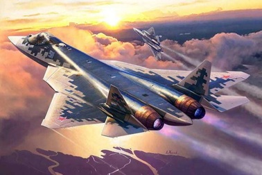 Su-57 Nga tham chiến nã tên lửa, phòng không Ukraine rình cơ hội bắn hạ