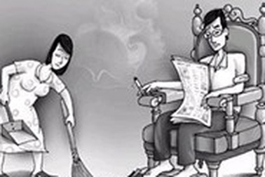 Chồng lười tại vợ