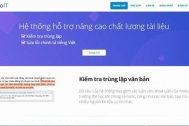 DoIT: “Khắc tinh” của lỗi chính tả, ngữ pháp văn bản