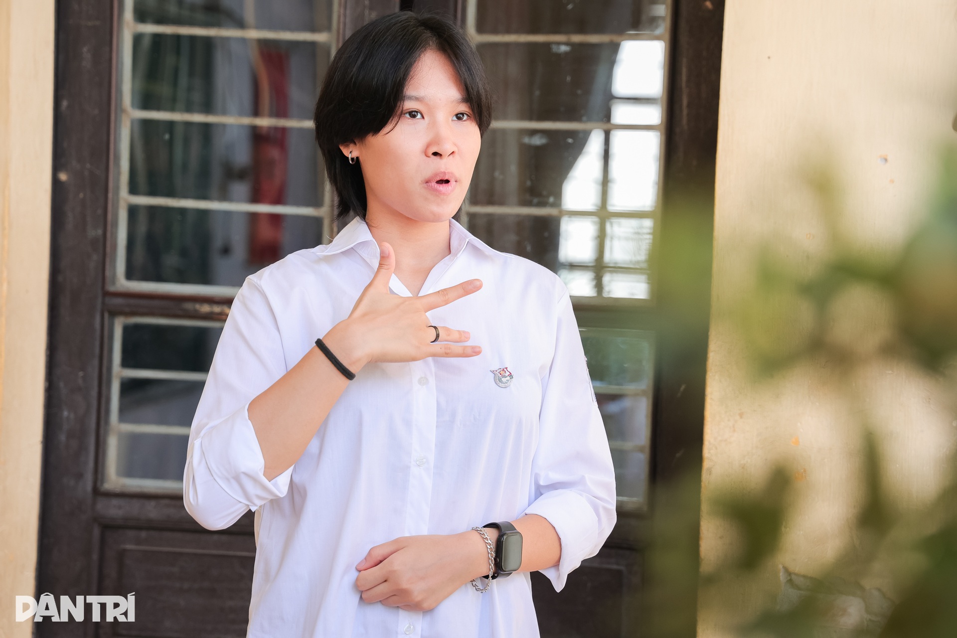 Hà Nội: Lễ khai giảng đặc biệt của những học sinh hát Quốc ca bằng tay - 5